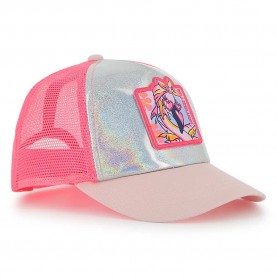 Юношеска шапка Billieblush U22170 junior cap - Pink (White) юношеска,шапка,всички,шапки,billieblush,u22170,junior,cap,pink,(white)