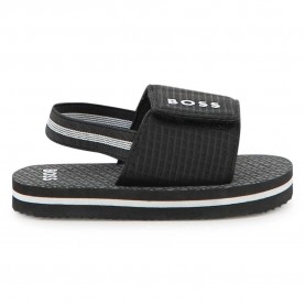 BOSS J52820 slides - Black (Black) мъжки,джапанки,и,чехли,дамски,сандали,и,чехли,boss,j52820,slides,black,(black)