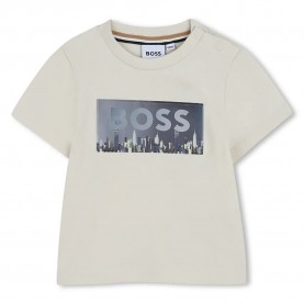 тениска,мъжки,тениски,дамски,тениски,boss,j52896,short,sleeve,t,shirt,beige,(sand)