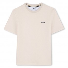 тениска,мъжки,тениски,дамски,тениски,boss,j52986,short,sleeve,t,shirt,beige,(sand)
