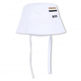 Юношеска шапка BOSS J53103 junior hat - White (White) юношеска,шапка,всички,шапки,boss,j53103,junior,hat,white,(white)