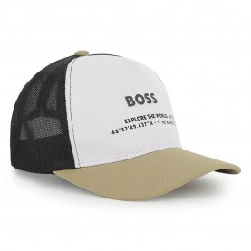 юношеска,шапка,всички,шапки,boss,j53126,junior,cap,white,(dark,beige)