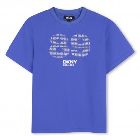 Тениска DKNY D62540 short sleeve T-shirt - Blue (Blue) тениска,мъжки,тениски,дамски,тениски,dkny,d62540,short,sleeve,t,shirt,blue,(blue)