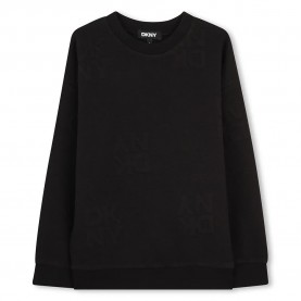 блуза,детски,блузи,dkny,d62557,sweatshirt,black,(black)