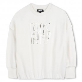 Блуза DKNY D62615 sweatshirt - White (Yellow) блуза,детски,блузи,dkny,d62615,sweatshirt,white,(yellow)