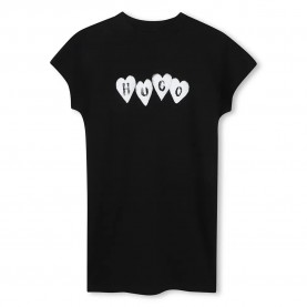 Рокля HUGO G01030 sleeveless dress - Black (Black) рокля,дамски,поли,и,рокли,hugo,g01030,sleeveless,dress,black,(black)