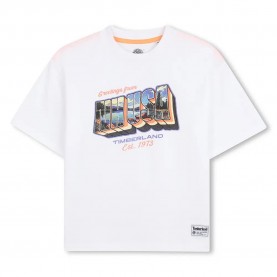 Тениска Timberland T60805 short sleeve T-shirt - White (White) тениска,мъжки,тениски,дамски,тениски,timberland,t60805,short,sleeve,t,shirt,white,(white)