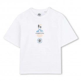 Тениска Timberland T60808 short sleeve T-shirt - White (White) тениска,мъжки,тениски,дамски,тениски,timberland,t60808,short,sleeve,t,shirt,white,(white)