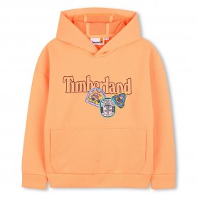 Суичър Timberland T60812 hoodie - Orange (Bright Melon) суичър,детски,блузи,timberland,t60812,hoodie,orange,(bright,melon)