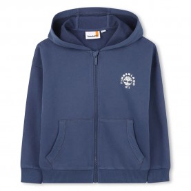 Блуза Timberland T60828 full zip sweatshirt - Blue (Slate Blue) блуза,детски,блузи,timberland,t60828,full,zip,sweatshirt,blue,(slate,blue)