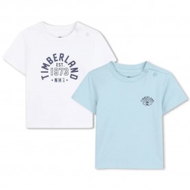 тениска,мъжки,тениски,дамски,тениски,timberland,t60856,short,sleeve,t,shirt,2,units,white,blue,(sky,blue)