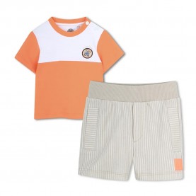 Timberland T60888 set - Orange / Grey (Bright Melon) детски,екипи,детски,облекла,за,момчета,timberland,t60888,set,orange,grey,(bright,melon)