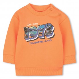 Блуза Timberland T60926 sweatshirt - Orange (Bright Melon) блуза,детски,блузи,timberland,t60926,sweatshirt,orange,(bright,melon)