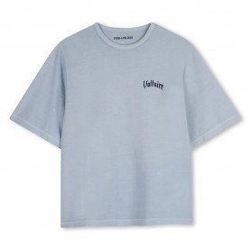 Тениска Zadig & voltaire X60585 short sleeve T-shirt - Blue (Sky Blue) тениска,мъжки,тениски,дамски,тениски,zadig,&,voltaire,x60585,short,sleeve,t,shirt,blue,(sky,blue)