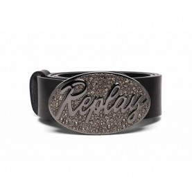 Колан Replay AW2641.000.A1204C belt - Black (Black) колан,колани,replay,aw2641.000.a1204c,belt,black,(black)