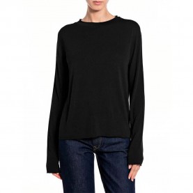 блуза,мъжки,пуловери,дамски,пуловери,replay,dk4202.000.g24016,sweater,black,(black)