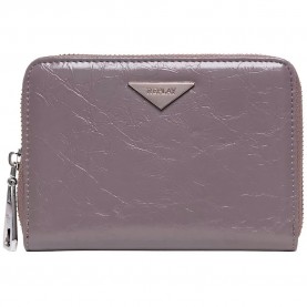 Replay FW5386.000.A0511F woman wallet - Grey / Purple (Granite Gray) портфейли,и,портмонета,replay,fw5386.000.a0511f,woman,wallet,grey,purple,(granite,gray)