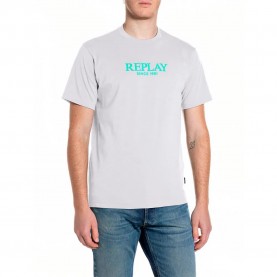 тениска,мъжки,тениски,дамски,тениски,replay,m3341,.000.2660,short,sleeve,t,shirt,white,(natural,white)
