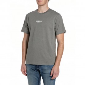 тениска,мъжки,тениски,дамски,тениски,replay,m3403,.000.24038,short,sleeve,t,shirt,grey,(grey,military)