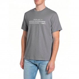 тениска,мъжки,тениски,дамски,тениски,replay,m3415,.000.24038,short,sleeve,t,shirt,grey,(grey,military)