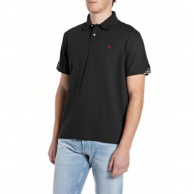 дамски,блузи,с,яка,мъжки,блузи,с,яка,replay,m3431,.000.21868,short,sleeve,polo,black,(black)