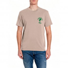 тениска,мъжки,тениски,дамски,тениски,replay,m3505,.000.23792v,short,sleeve,t,shirt,beige,(taupe)