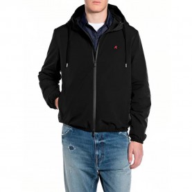 Яке Replay M8338A.000.84876 jacket - Black (Black) яке,мъжки,якета,дамски,якета,и,палта,replay,m8338a.000.84876,jacket,black,(black)