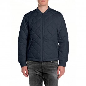 Яке Replay M8473 .000.85312 jacket - Blue (Dark Navy) яке,мъжки,якета,дамски,якета,и,палта,replay,m8473,.000.85312,jacket,blue,(dark,navy)
