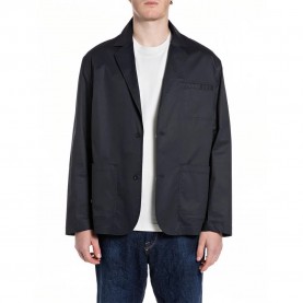 Сако Replay M8527 .000.85122 blazer - Blue (Dark Navy) сако,мъжки,сака,replay,m8527,.000.85122,blazer,blue,(dark,navy)