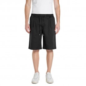 Къси панталони Replay M9066 .000.85525G shorts - Black (Black) къси,панталони,мъжки,панталони,дамски,панталони,replay,m9066,.000.85525g,shorts,black,(black)