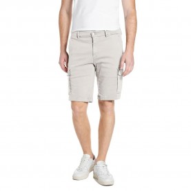 Къси панталони Replay M9885E.000.8366197 cargo shorts - Beige (Ivory) къси,панталони,мъжки,панталони,дамски,панталони,replay,m9885e.000.8366197,cargo,shorts,beige,(ivory)