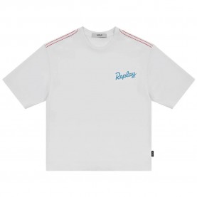 Тениска Replay SB7356.054.2660 short sleeve T-shirt - White (White) тениска,мъжки,тениски,дамски,тениски,replay,sb7356.054.2660,short,sleeve,t,shirt,white,(white)