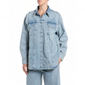 Риза с дълъг ръкав Replay W2438 .000.912 107 long sleeve shirt - Blue (Light Blue) риза,с,дълъг,ръкав,дамски,ризи,мъжки,ризи,replay,w2438,.000.912,107,long,sleeve,shirt,blue,(light,blue)