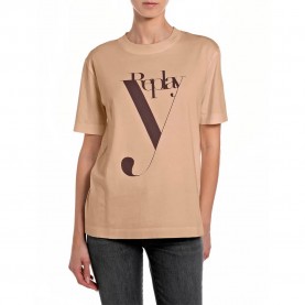 тениска,мъжки,тениски,дамски,тениски,replay,w3379e.000.20994,short,sleeve,t,shirt,beige,(sand)