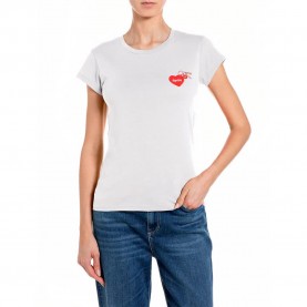 тениска,мъжки,тениски,дамски,тениски,replay,w3397g.000.20994,short,sleeve,t,shirt,white,(off,white)