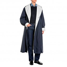 Палто Replay W7933 .000.10367 trench coat - Blue (Navy / Silver Birch) палто,мъжки,якета,replay,w7933,.000.10367,trench,coat,blue,(navy,silver,birch)