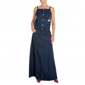 Рокля Replay W9577 .000.246 181 sleeveless long dress - Blue (Dark Blue) рокля,дамски,поли,и,рокли,replay,w9577,.000.246,181,sleeveless,long,dress,blue,(dark,blue)