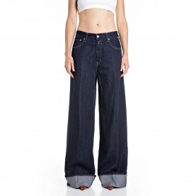 Дънки Replay WA541 .000.940 07 jeans - Blue (Dark Blue) дънки,мъжки,панталони,дамски,панталони,replay,wa541,.000.940,07,jeans,blue,(dark,blue)
