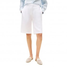 Къси панталони Tommy hilfiger Ess Linen Tailored Fit shorts - White (Th Optic White) къси,панталони,мъжки,панталони,дамски,панталони,tommy,hilfiger,ess,linen,tailored,fit,shorts,white,(th,optic,white)