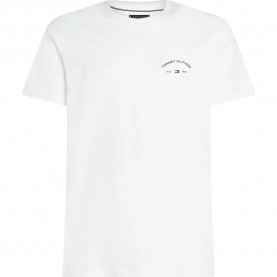 Тениска Tommy hilfiger Hotel short sleeve T-shirt - White (White) тениска,мъжки,тениски,дамски,тениски,tommy,hilfiger,hotel,short,sleeve,t,shirt,white,(white)