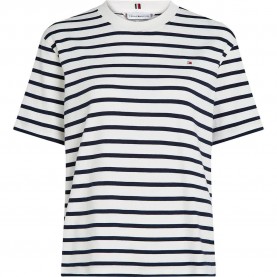 тениска,мъжки,тениски,дамски,тениски,tommy,hilfiger,ww0ww47889,short,sleeve,t,shirt,white,(breton,ecu,dark,night,navy)