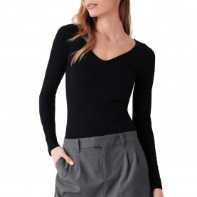 тениска,мъжки,тениски,дамски,тениски,cotonella,3504,long,sleeve,t,shirt,black,(black)