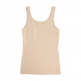 Тениска Cotonella GD009 sleeveless T-shirt - Beige (Beige) тениска,мъжки,тениски,дамски,тениски,cotonella,gd009,sleeveless,t,shirt,beige,(beige)