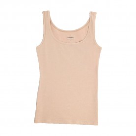 Тениска Cotonella GD443 sleeveless T-shirt - Beige (Beige) тениска,мъжки,тениски,дамски,тениски,cotonella,gd443,sleeveless,t,shirt,beige,(beige)