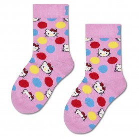 детски,чорапи,мъжки,чорапи,дамски,чорапи,happy,socks,kids,hello,kitty,big,dot,crew,socks,pink,(pink)
