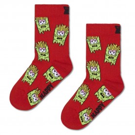 детски,чорапи,мъжки,чорапи,дамски,чорапи,happy,socks,kids,smelly,fries,crew,socks,red,(red)