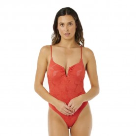 бански,костюм,дамски,бански,костюми,rip,curl,oasis,v,wire,multi,fit,swimsuit,red,(red)