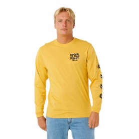тениска,мъжки,тениски,дамски,тениски,rip,curl,pacific,rinse,long,sleeve,t,shirt,yellow,(ochre)