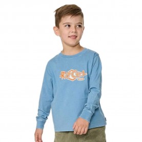 Тениска Rip curl Ride The Wave long sleeve T-shirt - Blue (Faded Denim) тениска,мъжки,тениски,дамски,тениски,rip,curl,ride,the,wave,long,sleeve,t,shirt,blue,(faded,denim)