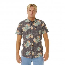 риза,с,къс,ръкав,дамски,ризи,мъжки,ризи,rip,curl,sessions,aerotech,short,sleeve,shirt,grey,(black)